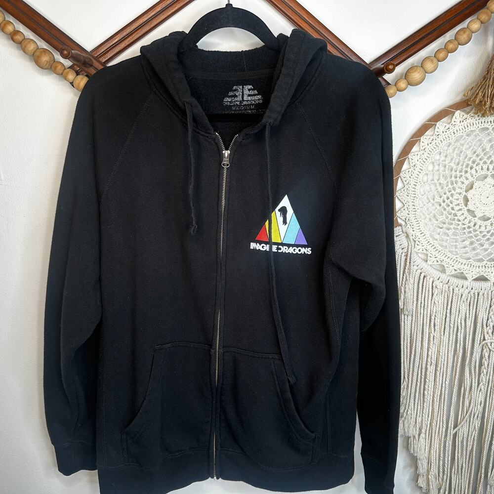 Imagine Dragons Black Evolve Zip Hoodie
